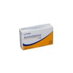 Amlodipino 5 mg (ENVÍOS REGIONALES Y NACIONAL ) Caja*10 Tabletas – Antihipertensivo