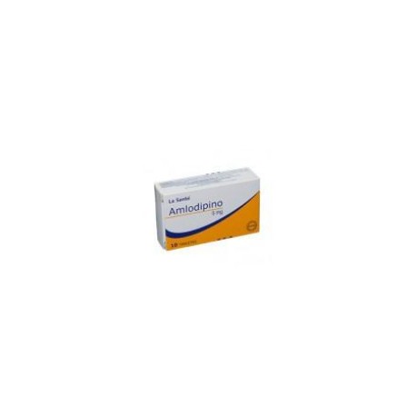Amlodipino 5 mg (ENVÍOS REGIONALES Y NACIONAL ) Caja*10 Tabletas – Antihipertensivo