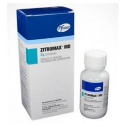 Zitromax Md 2 mg (ENVÍOS REGIONALES Y NACIONAL) Frasco*60 mL - Pfizer