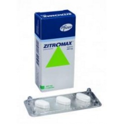 Zitromax 500 mg (ENVÍOS REGIONALES Y NACIONAL) Caja*3 Tabletas - Pfizer