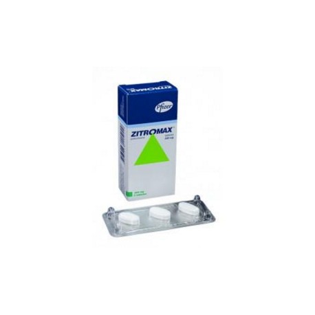 Zitromax 500 mg (ENVÍOS REGIONALES Y NACIONAL) Caja*3 Tabletas - Pfizer