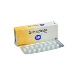 Glimepirida 4 mg Comprimidos Tecnoquímicas (Envíos Regionales y Nacionales) caja*15 unidades