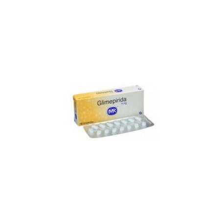 Glimepirida 4 mg Comprimidos Tecnoquímicas (Envíos Regionales y Nacionales) caja*15 unidades
