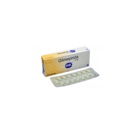 Glimepirida 2 mg Comprimidos Tecnoquímicas (Envíos Regionales y Nacionales) caja*15 unidades
