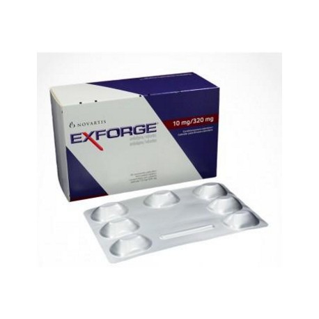 Exforge 10 mg / 320 mg (ENVÍOS REGIONALES Y NACIONAL) Caja*28 Comprimidos Con Cubierta – Novaris