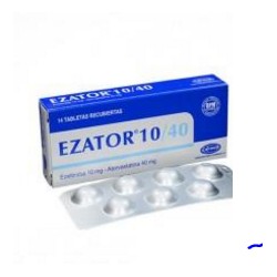 Ezator 10 / 40 mg (ENVIOS REGIONALES Y NACIONAL) Caja*14 Tabletas Recubiertas - La Francol