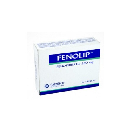 Fenolip 200 mg Tabletas Garmisch (Envíos Regionales y Nacionales) caja*30 unidades