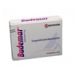 Budemar ( ENVÍOS REGIONALES Y NACIONAL) Caja*10 Réspulas 2 mL Suspensión Para Nebulización - Biotoscana