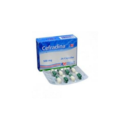 Cefradina ( ENVÍOS REGIONALES Y NACIONAL) Caja*24 Cápsulas - American Generics