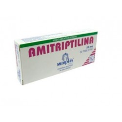 Amitriptilina 25 mg (ENVÍOS REGIONALES Y NACIONAL) Caja*30 Comprimidos - Antidepresivo