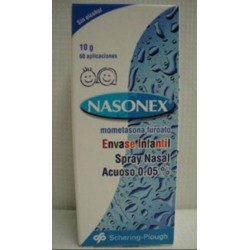 Nasonex 0.05 % Spray 10 g MSD (Envíos Regionales y Nacionales) fco*50 aplicaciones