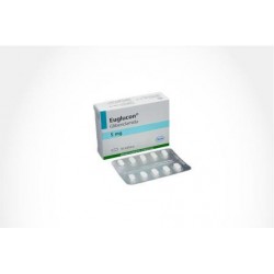 Euglucon 5 mg (ENVÍOS REGIONALES Y NACIONAL) Caja*30 Tabletas – Roche