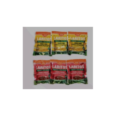 LARITOS ( envios regionales y nacional) * 3 sobres de 4 pastilla