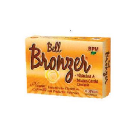BELL BRONZER CAPSULAS (EXTRACTO DE ZAHANORIA VITAMINA A) (Envíos Regionales y Nacionales) Caja*30 unidades
