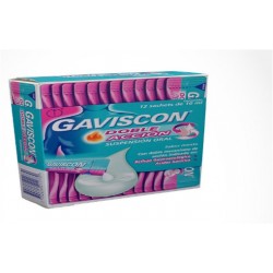 Gaviscon Doble Acción Sachets (FARMATOLIMA) Sabor A Men Caja*12 unidades