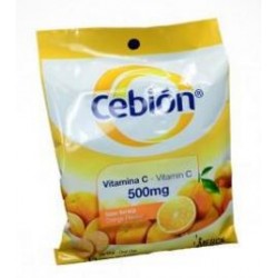 Cebión 500 mg (FARMATOLIMA) Masticables Sabor A Naranja sobre*12 tabletas