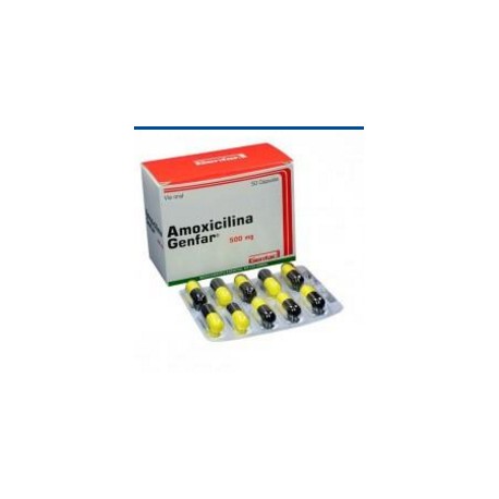 Amoxicilina 500mg (FARMATOLIMA) Caja* 50 Cápsulas_Genfar