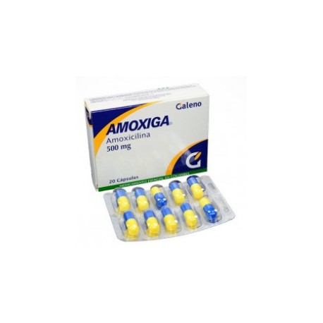 Amoxiga 500 mg (FARMATOLIMA) Caja*20 Cápsulas_Galeno