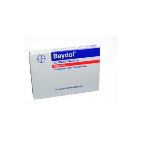 Baydol 60 mg (FARMATOLIMA) Caja*10 Cápsulas_Bayer
