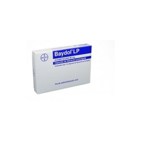 Baydol Lp 90 mg (FARMATOLIMA) Caja*10 Cápsulas_Bayer
