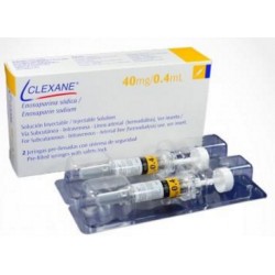 Clexane 40mg/0,4 mL (FARMATOLIMA) Caja*2 Jeringas Pre-Llenadas_Sanofi Aventis