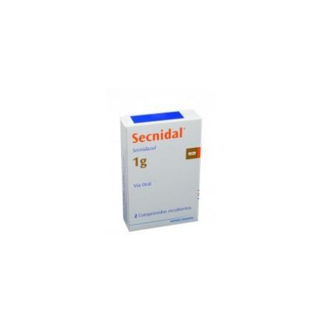 Secnidal 1g (FARMATOLIMA) Caja*2 Comprimidos Recubiertos_Sanofi Aventis