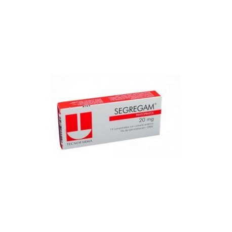 Segregam 20 mg (FARMATOLIMA) Caja*14 Comprimidos_Tecnofarma