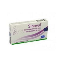 Sinovul 150mcg/30 mcg (FARMATOLIMA) Caja*21 Tabletas_LaFrancol