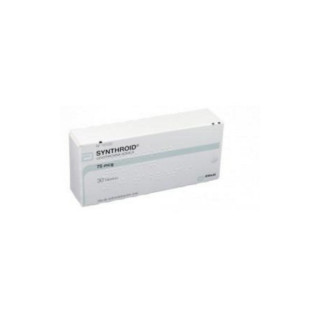 Synthroid 75 mcg (FARMATOLIMA) Caja*30 Tabletas_Abbott