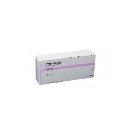 Synthroid 112mcg (FARMATOLIMA) Caja*30 Tabletas_Abbott