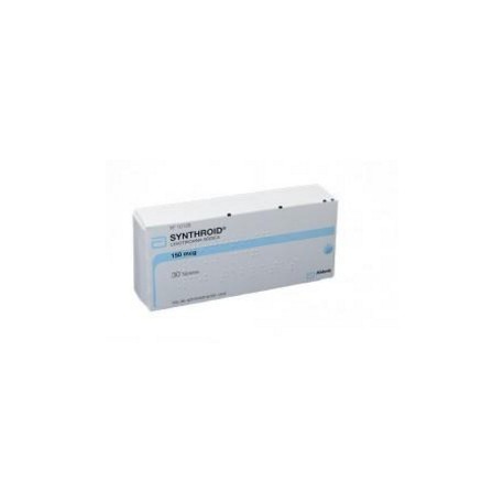 Synthroid 150 mcg (FARMATOLIMA) Caja*30 Tabletas_Abbott