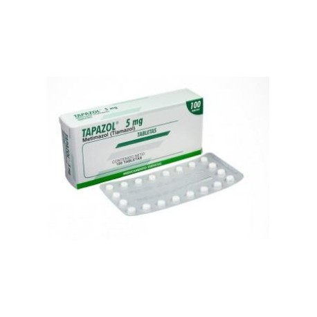 Tapazol 5 mg (FARMATOLIMA) Caja*100 Tabletas_Farma De Colombia