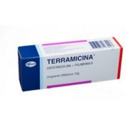 Terramicina (FARMATOLIMA) Tubo*10g Ungüento Oftálmico_Pfizer