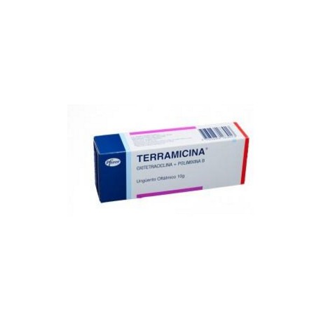 Terramicina (FARMATOLIMA) Tubo*10g Ungüento Oftálmico_Pfizer