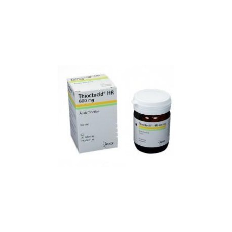Thioctacid Hr 600 mg (FARMATOLIMA) Frasco*30 Tabletas Recubiertas_Merck