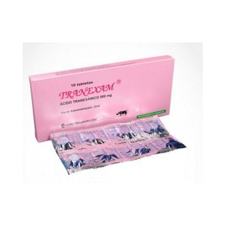 Tranexam (FARMATOLIMA) Caja*10 Tabletas_Ropsohn Therapeutics