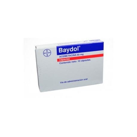 Baydol 60 mg (FARMATOLIMA) Caja*10 Cápsulas_Bayer