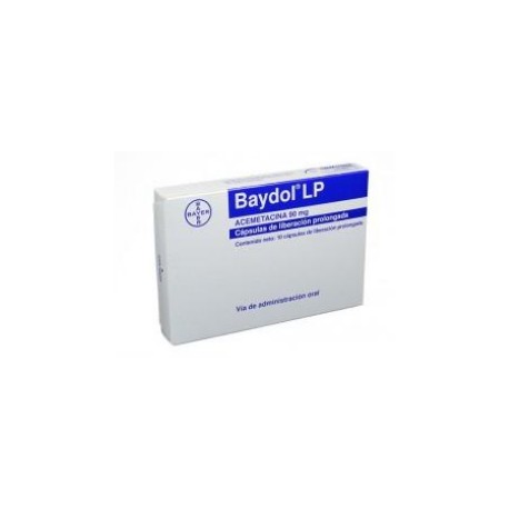 Baydol Lp 90 mg (FARMATOLIMA) Caja*10 Cápsulas_Bayer