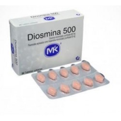 Diosmina 500 mg (FARMATOLIMA) Caja*30 Tabletas Cubiertas_Tecnoquímicas