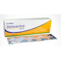 Dicloxacilina 500 mg (FARMATOLIMA) Caja*50 Cápsulas_La Santé