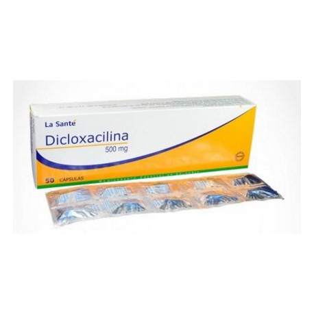 Dicloxacilina 500 mg (FARMATOLIMA) Caja*50 Cápsulas_La Santé