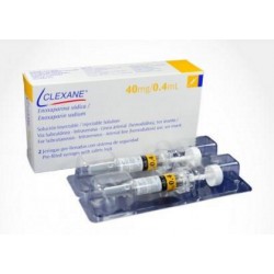 Clexane 40 mg / 0,4 mL (FARMATOLIMA) Caja*2 Jeringas Pre-Llenadas_:Sanofi Aventis