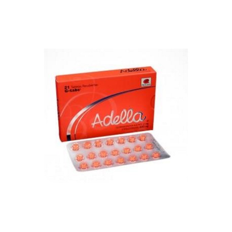 Adella Caja*21(FARMATOLIMA) Tabletas Recubiertas_Procaps