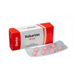 Valsartán 80 mg (FARMATOLIMA) Caja*14 Tabletas Recubiertas _Genfar