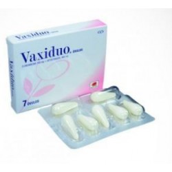 Vaxiduo 100 mg +400 mg (FARMATOLIMA) Caja*7 Óvulos_Procaps
