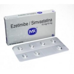 Ezetimibe / Simvastatina 10mg /10 mg (FARMATOLIMA) Caja*14 Tabletas Recubiertas_Tecnoquímicas